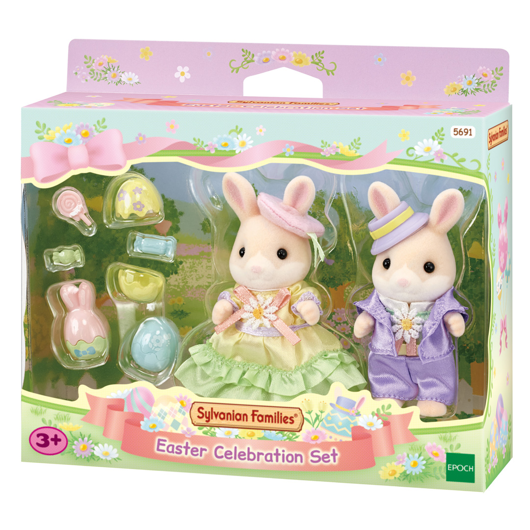 Set de Figuras Celebraci&oacute;n de Pascua SYLVANIAN FAMILIES image number null
