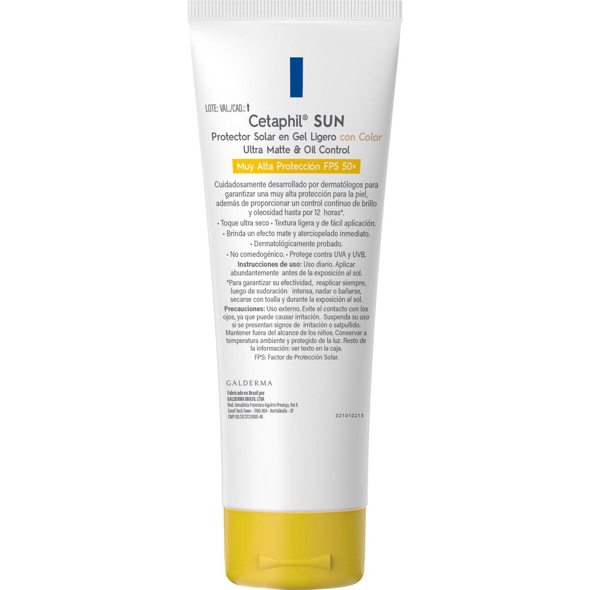 Cetaphil Sun Oil Control FPS 50+ Color 50ml image number null