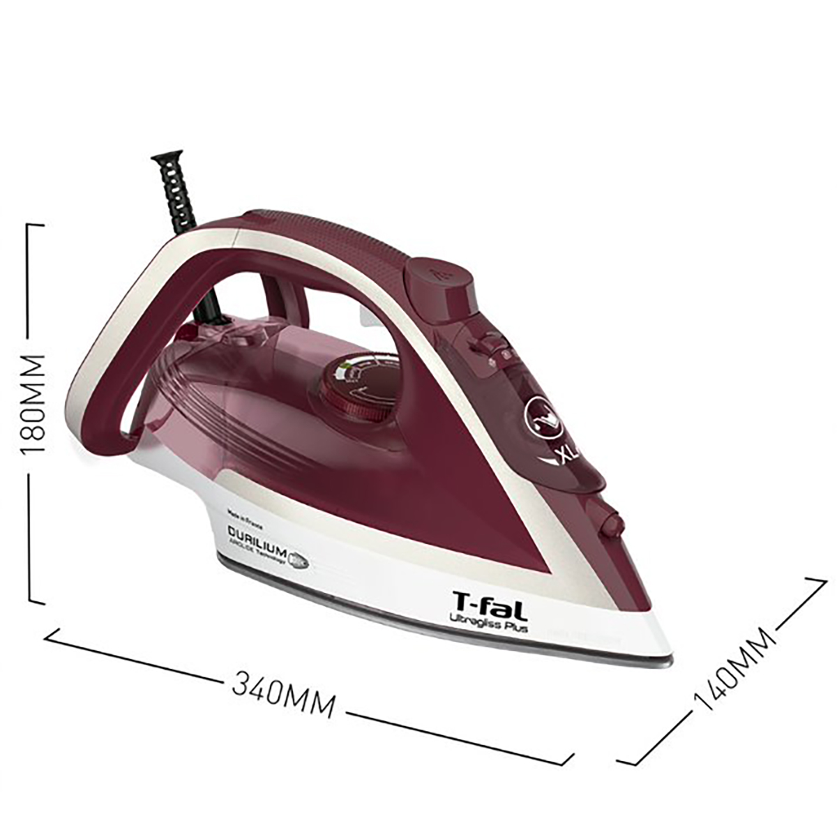 Plancha de Vapor Ultragliss Plus Tecnología Durilium Airglide T-Fal image number null