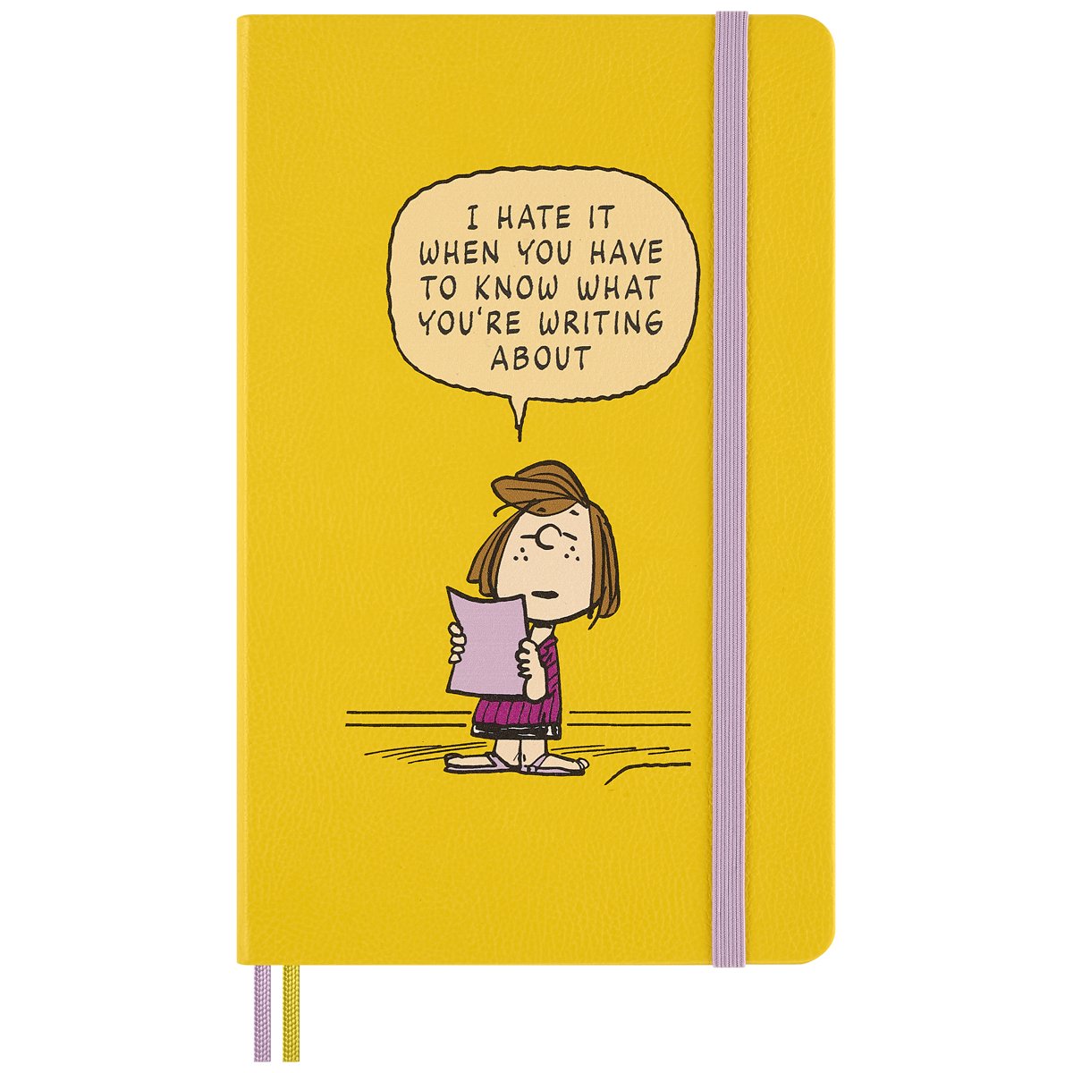 Libreta Peanuts Patty Grande Hoja Rayada D image number null