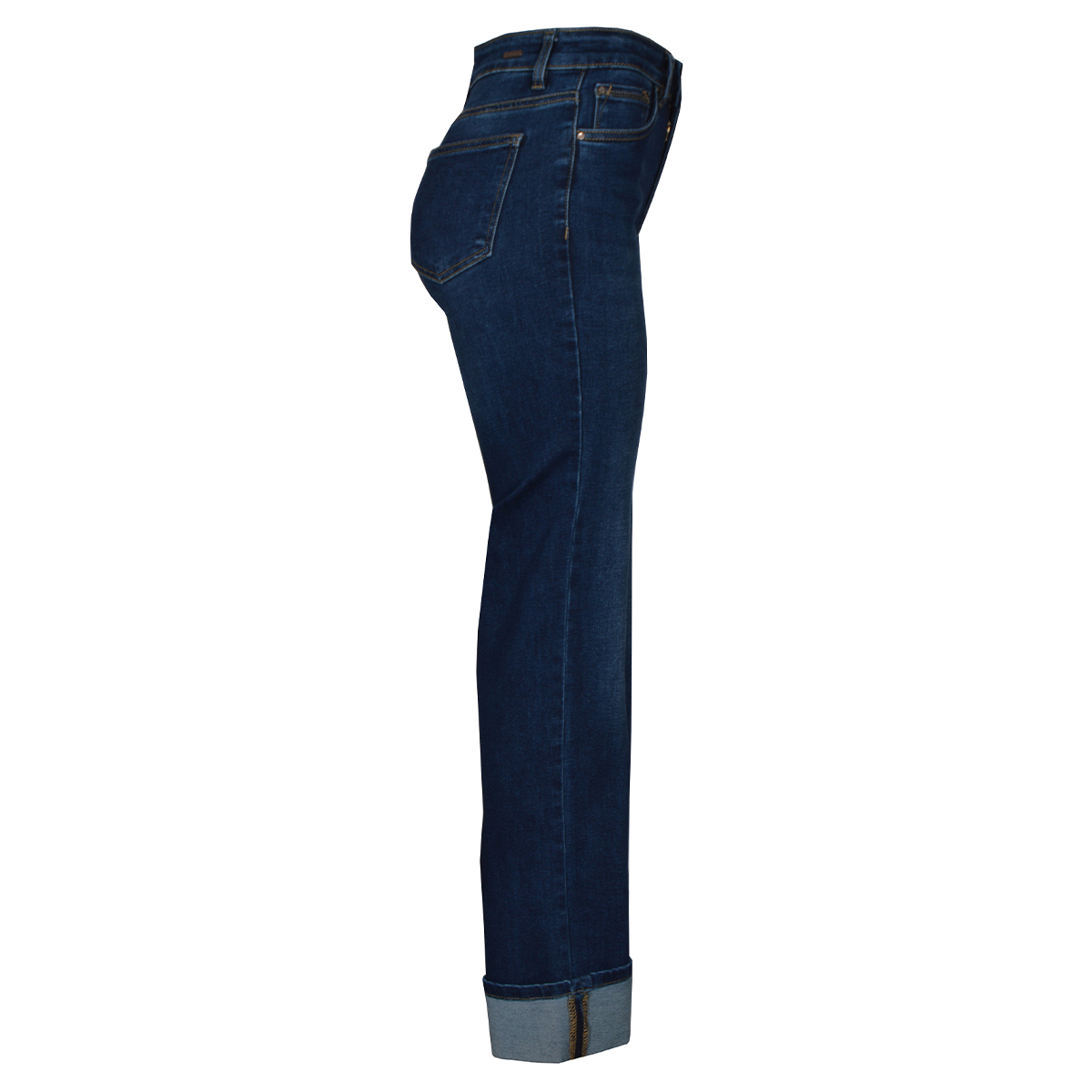Jeans Recto con Bolsillos Philosophy Color Azul Obscuro Talla 5 para Mujer image number null