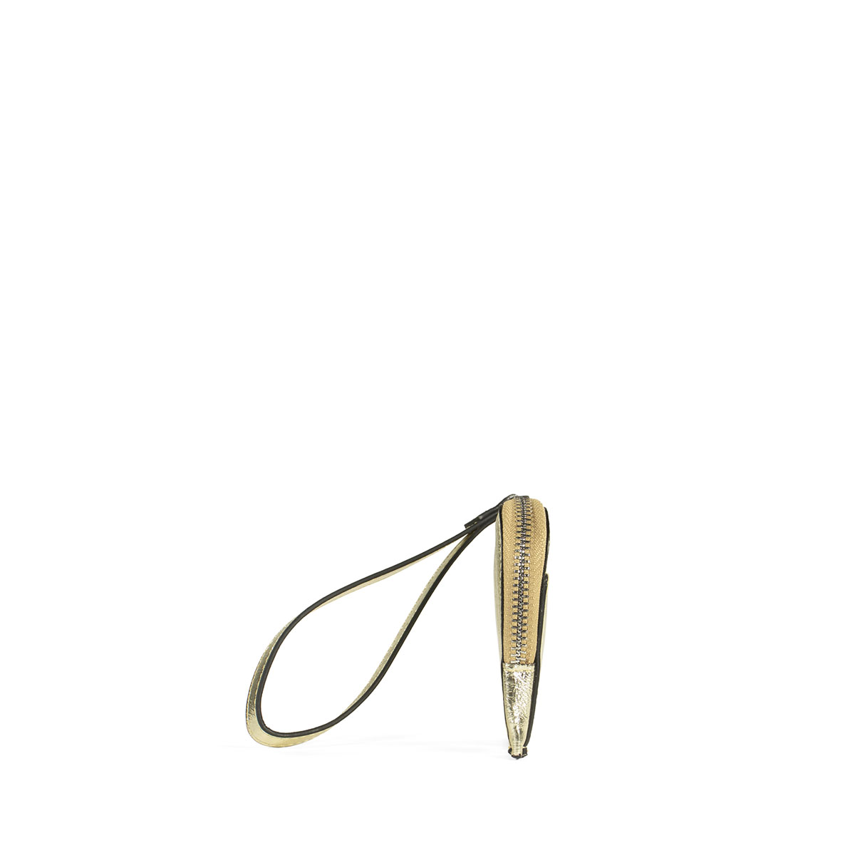 Billetera Porta Documentos Cloe Oro para Mujer image number null