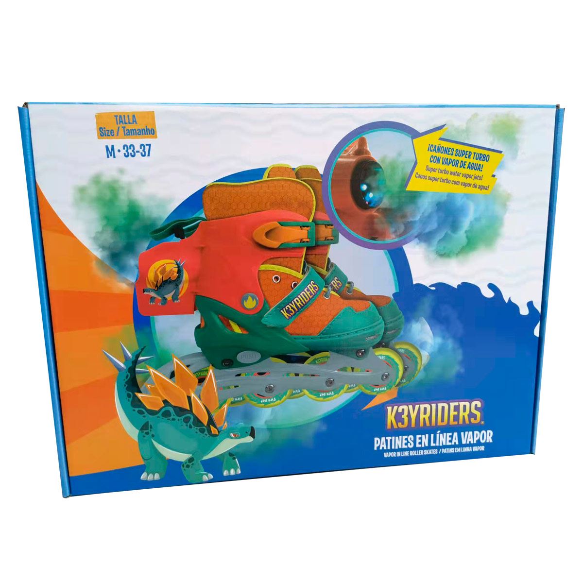Keyriders In-Line Ajustables Con Vapor - Talla M (33-37) image number null
