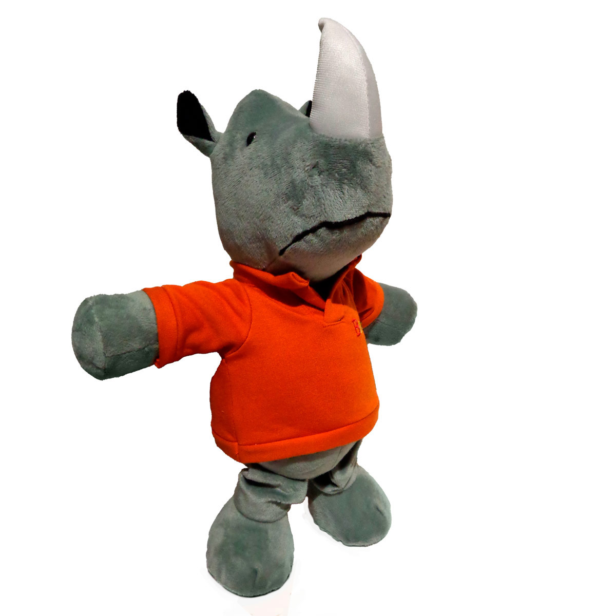 Muñeco de Peluche Rino con Playera King image number null