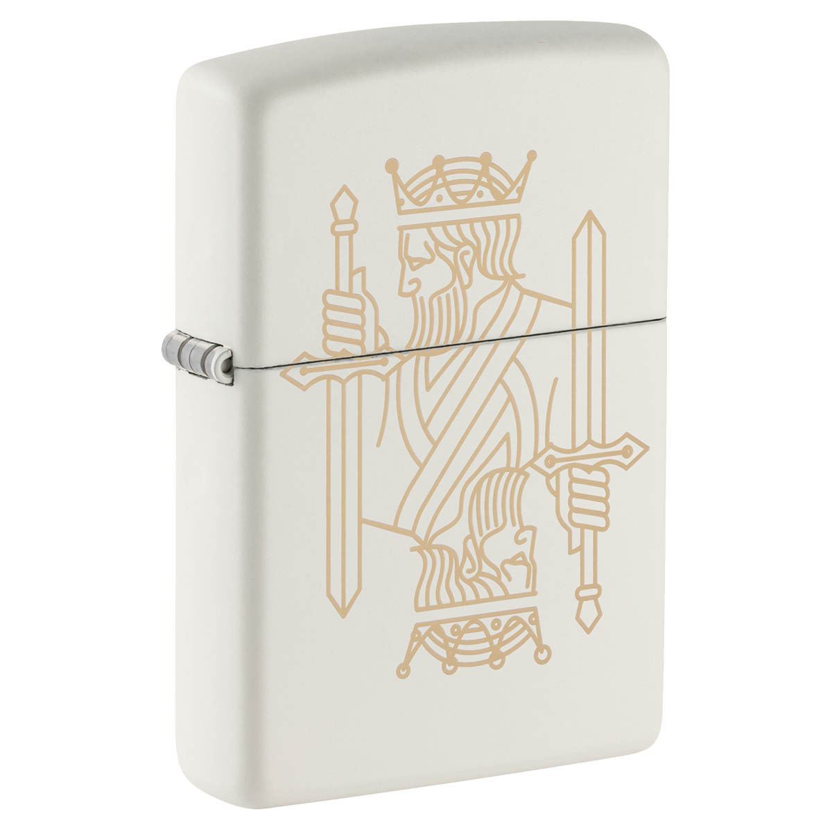 ENCENDEDOR ZIPPO BLANCO MATE GRABAD image number null