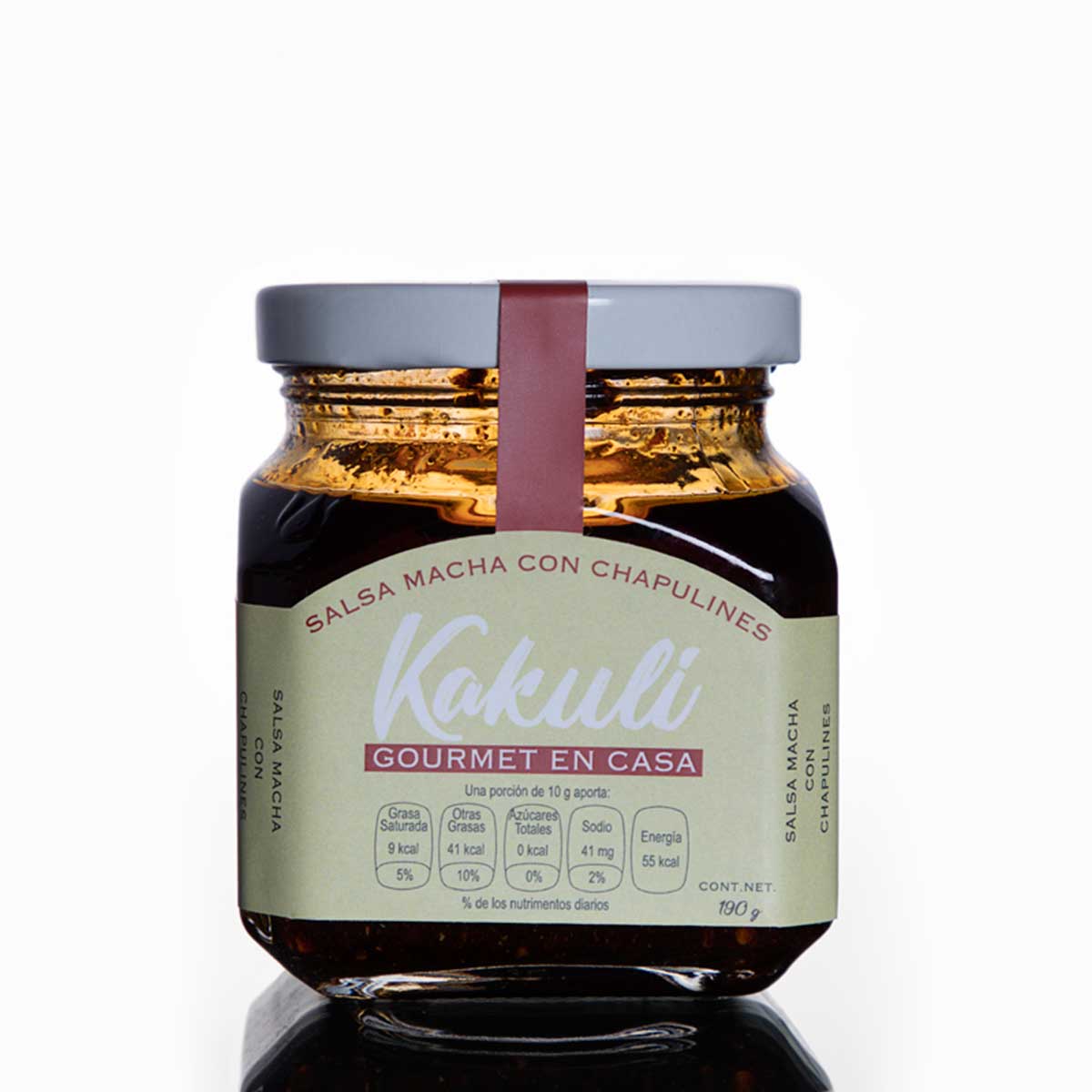 Salsa Macha con Chapulines image number null