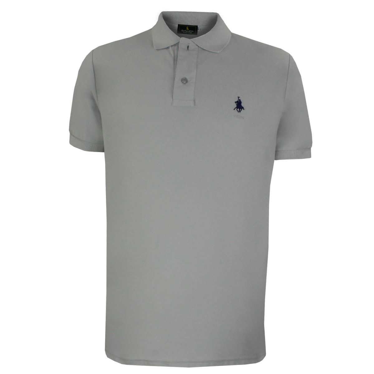 Playera Polo Pc Pique gris Ch image number null
