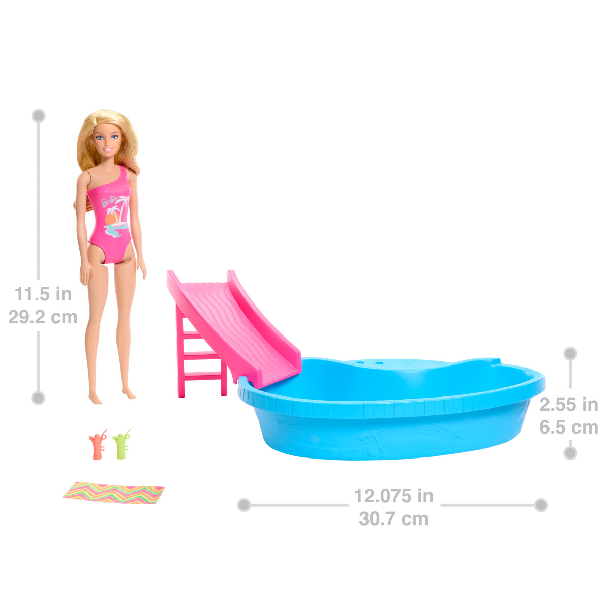 Alberca Glam con Mu&ntilde;eca Barbie image number null