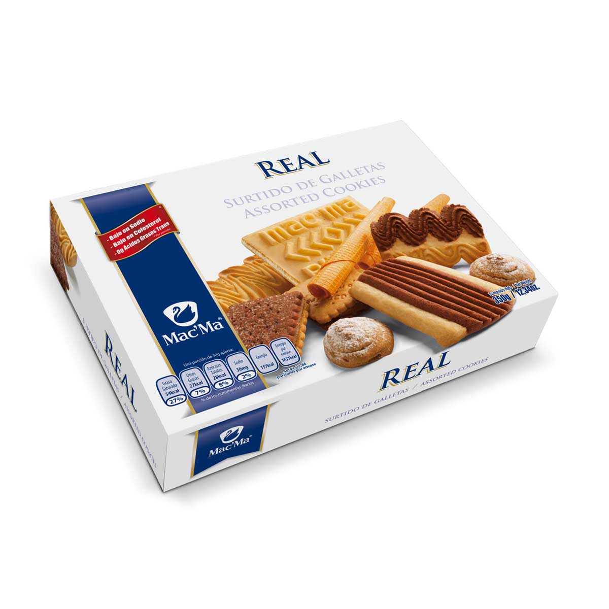 Galletas Surtido Real 350g Macma image number null
