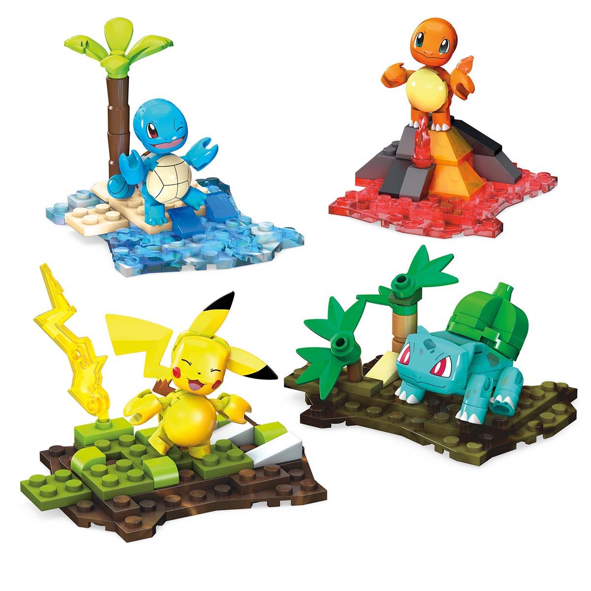 Set de Construcci&oacute;n Equipo de Kanto Pok&eacute;mon Mega Construx image number null