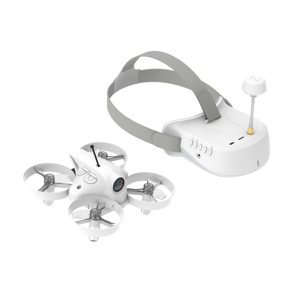 Mini Dron Diving Squirrel SA-70 Blanco image number null