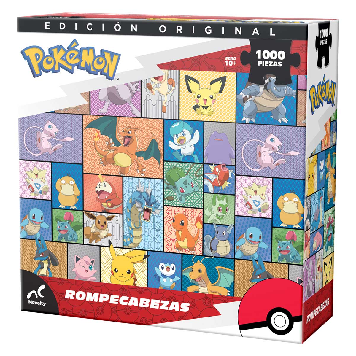 Rompecabezas Edición Original Pokémon 1000 piezas image number null