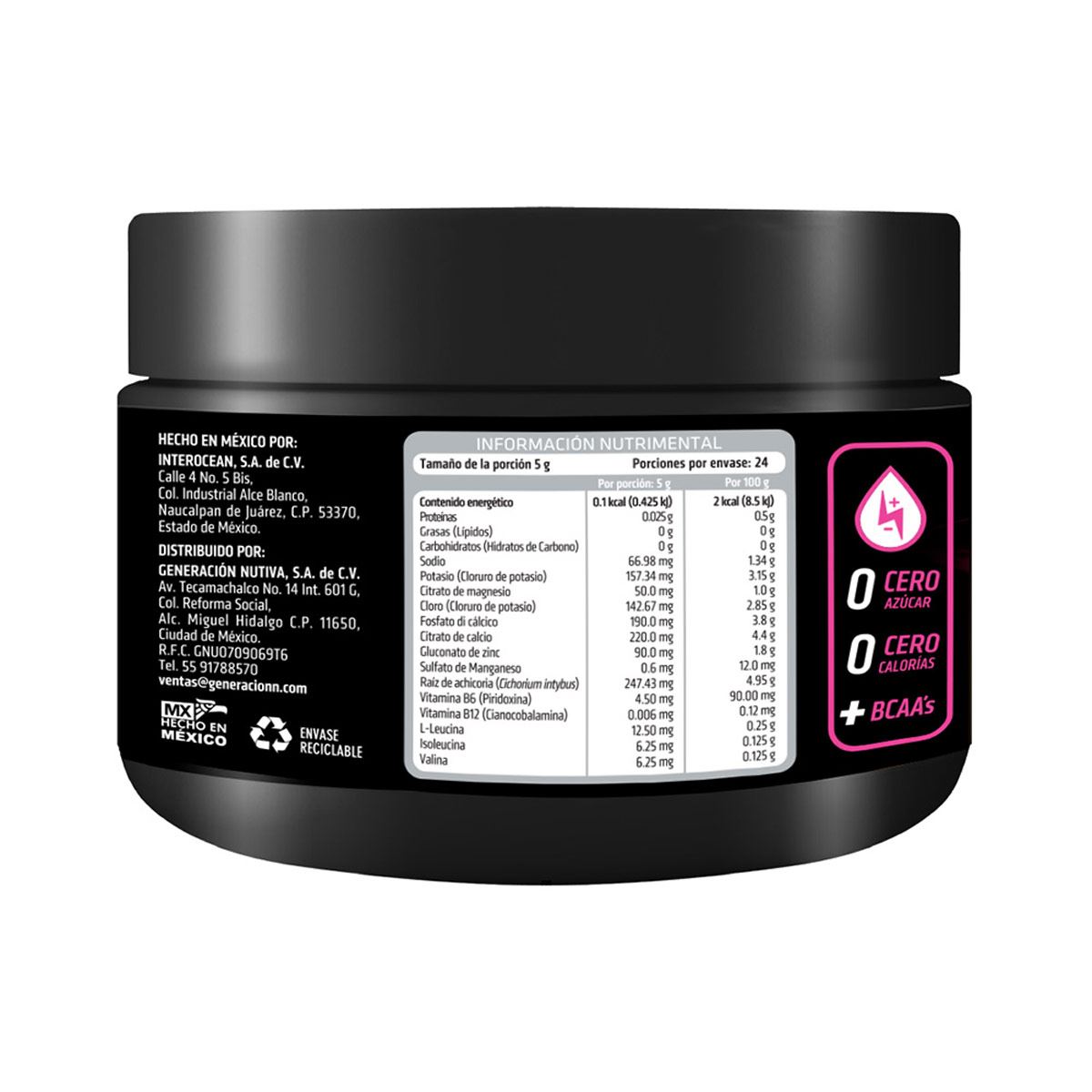 Electrolitos Frambuesa Healthaddiction 120g image number null