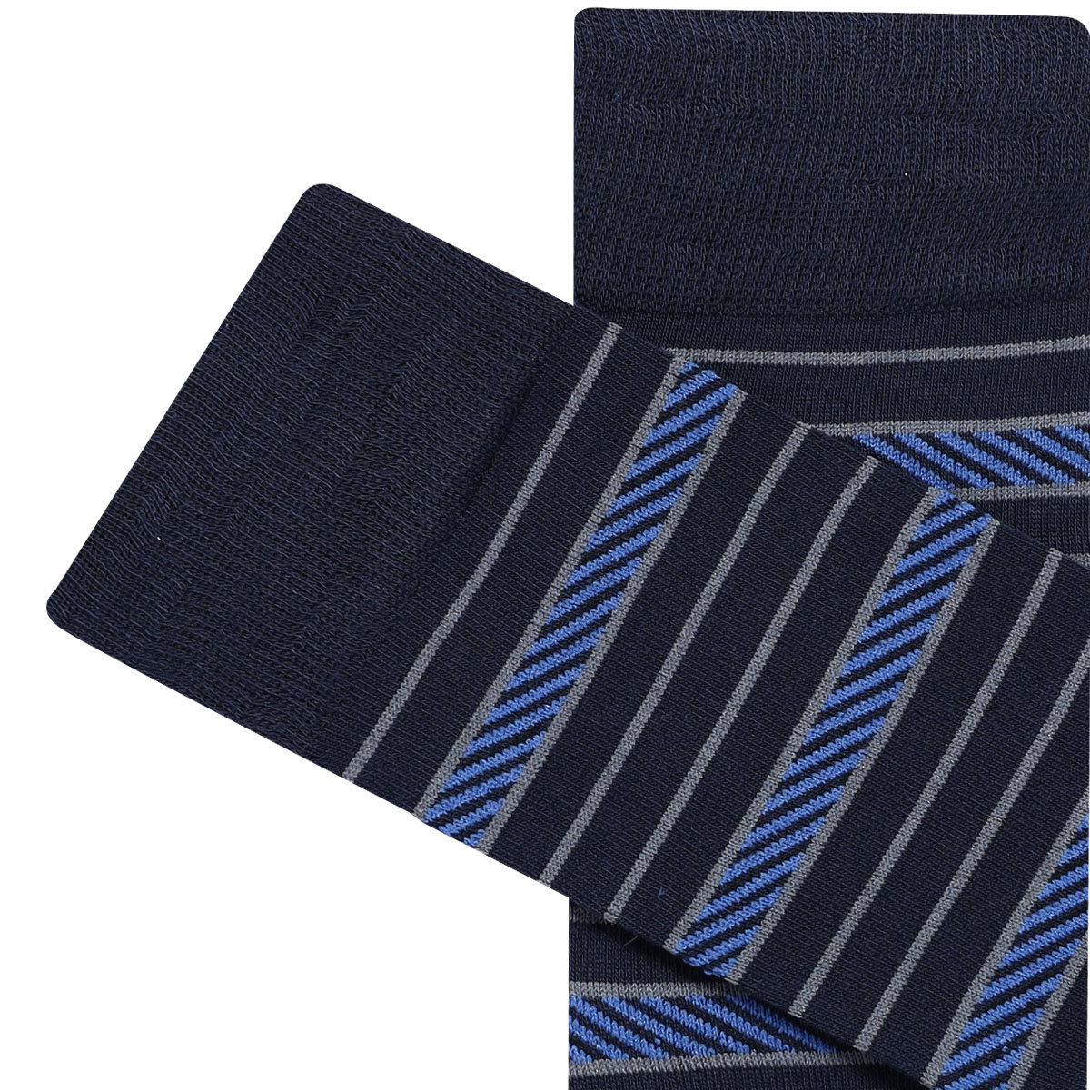 Calcet&iacute;n FLORSHEIM Rayas Marino Poli&eacute;ster para Hombre image number null