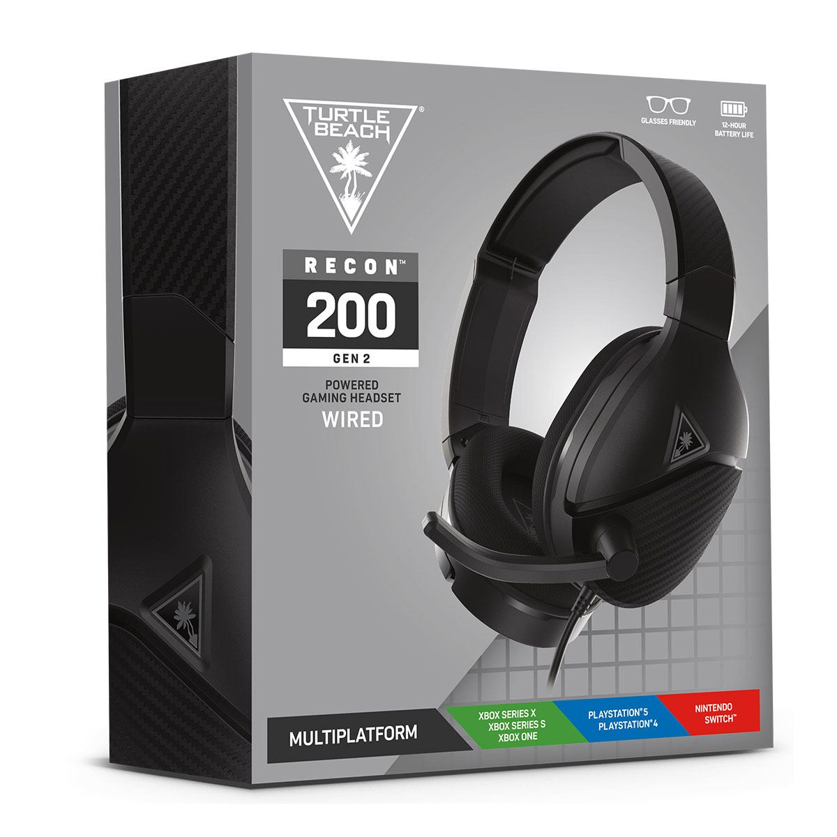 Headset Multiplataforma TURTLE REC200 Negro Gen2 image number null