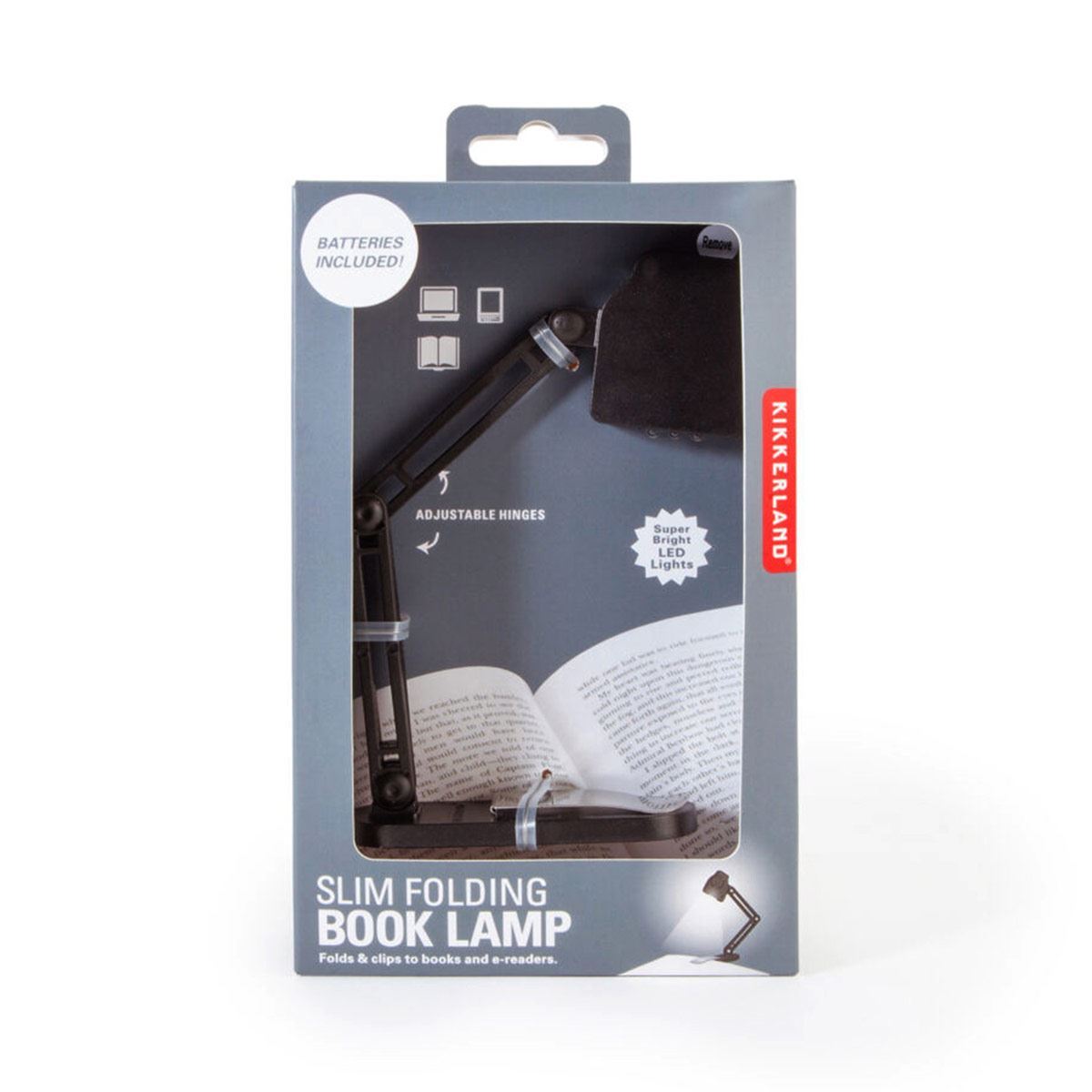 L&aacute;mpara Negra Delgada de Lectura image number null