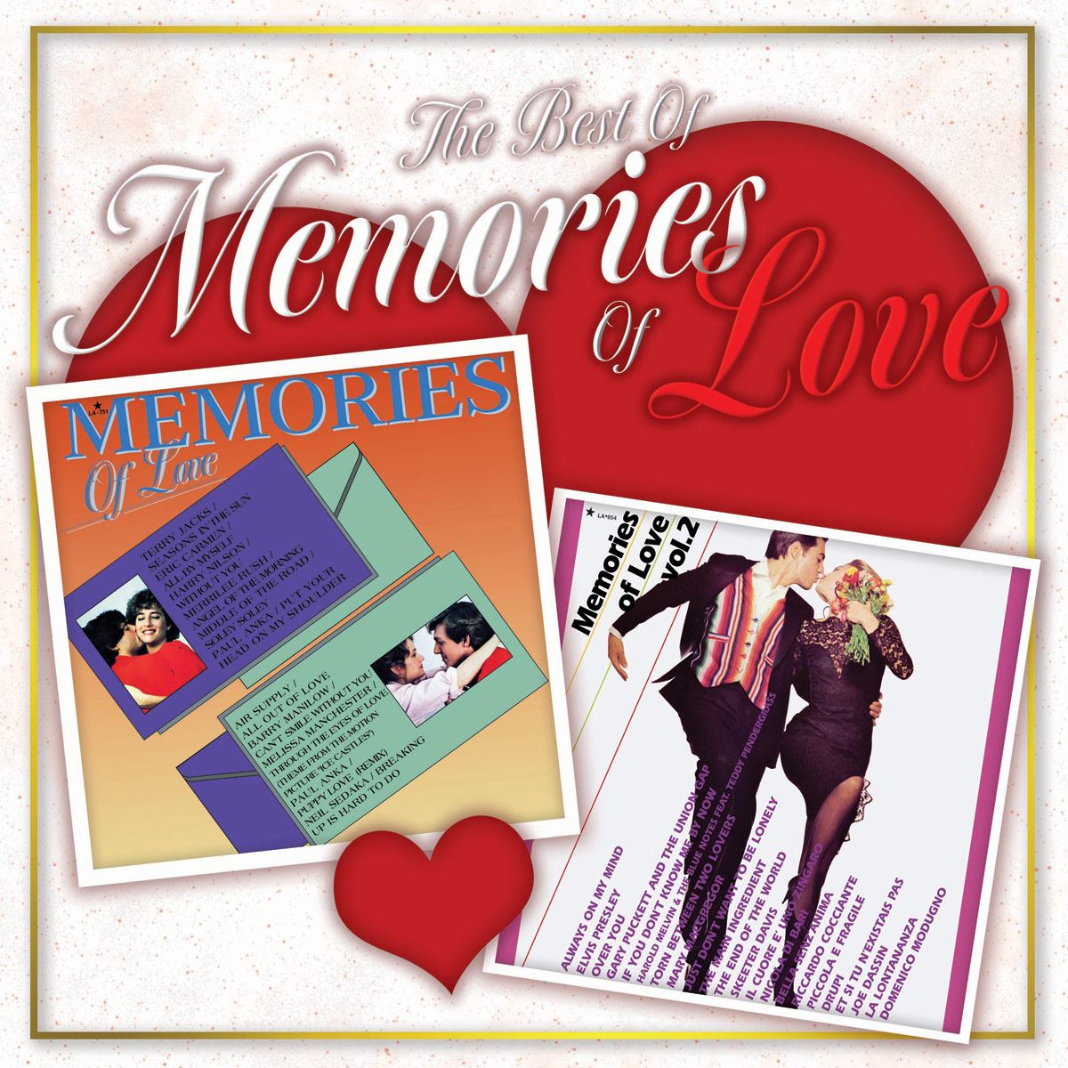 LP3 Varios - The Best of memori of love image number null
