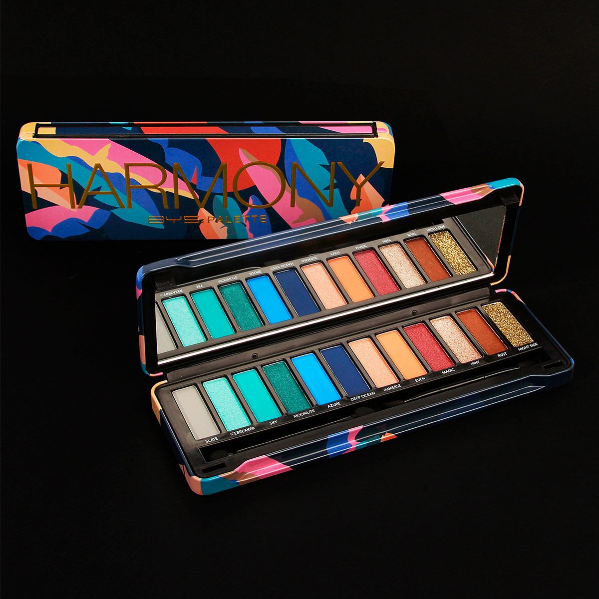 BYS HARMONY EYESHADOW PALETTE 12PC image number null