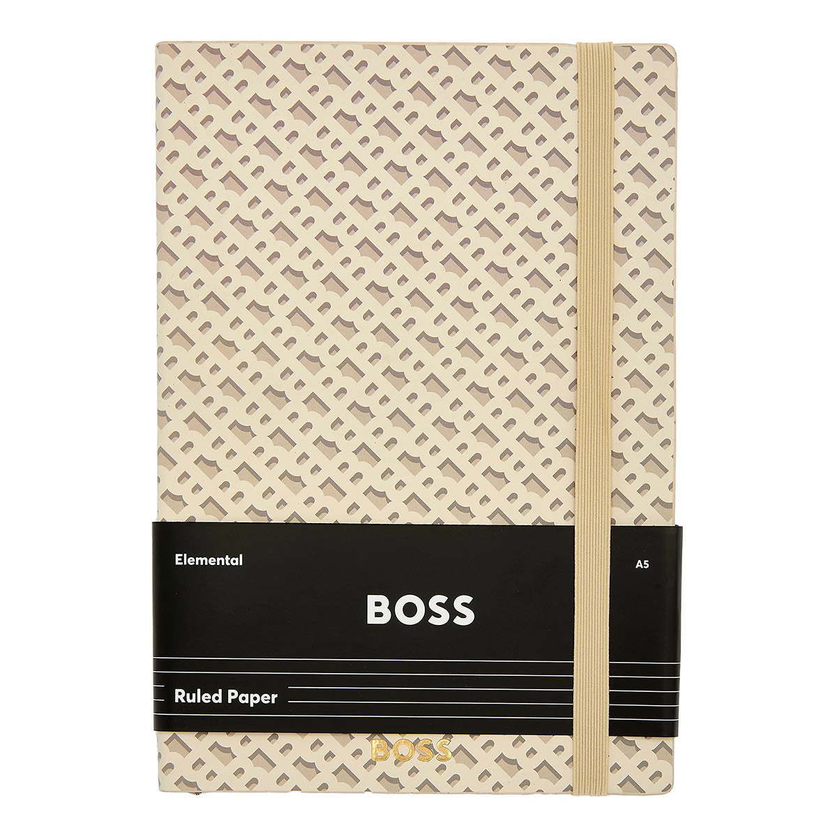 Bloc de Notas A5 Monogram Cream Lined Hugo Boss image number null