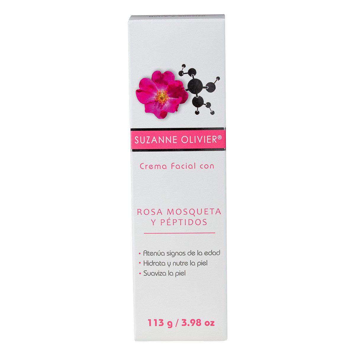 Crema facial con Rosa mosqueta y Péptidos 113g image number null