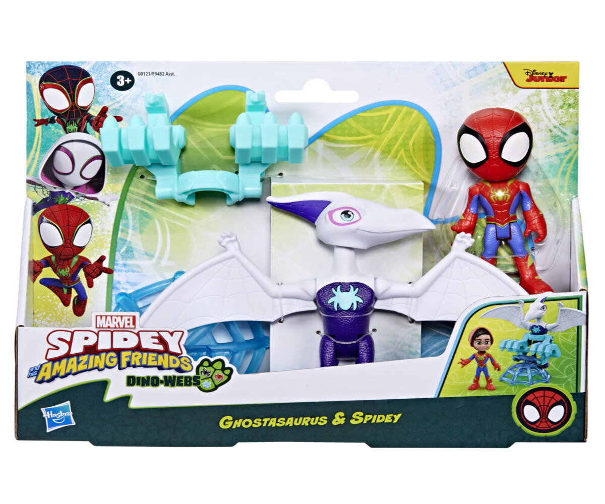 Set Figuras de Acción Ghostasaurus y Spidey Marvel Spidey and His Amazing Friends Hasbro image number null