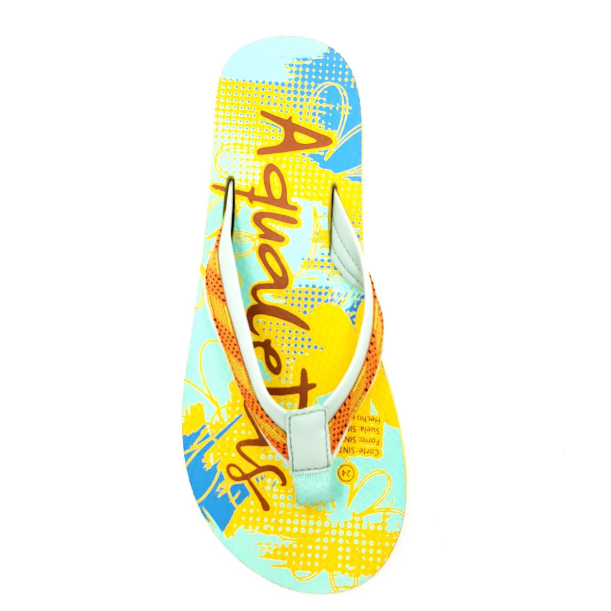 Sandalia Aqualetas Amarillo 800 Talla 24 para Mujer image number null