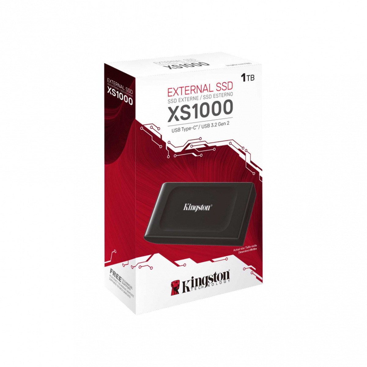 Disco SSD Externo 1TB Kingston image number null