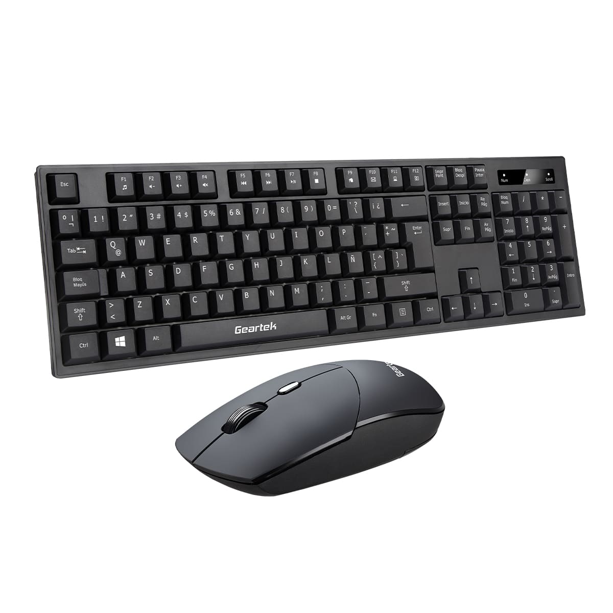 Kit Geartek Teclado+Mouse Inalambrico image number null