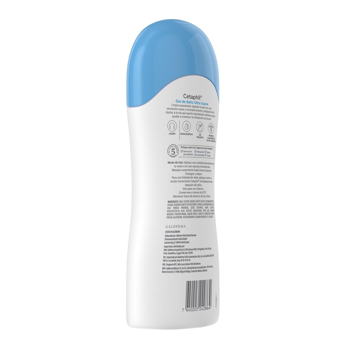 Cetaphil Gel de Baño Corporal 500ml image number null