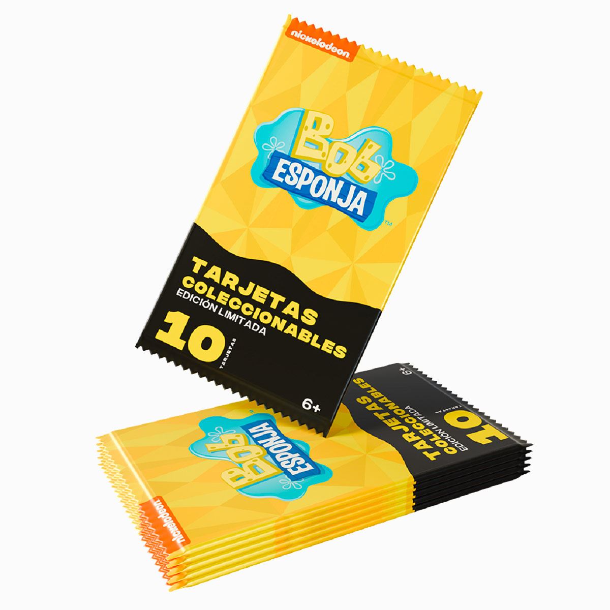 Sobre c/10 Tarjetas Coleccionables Bob Esponja image number null