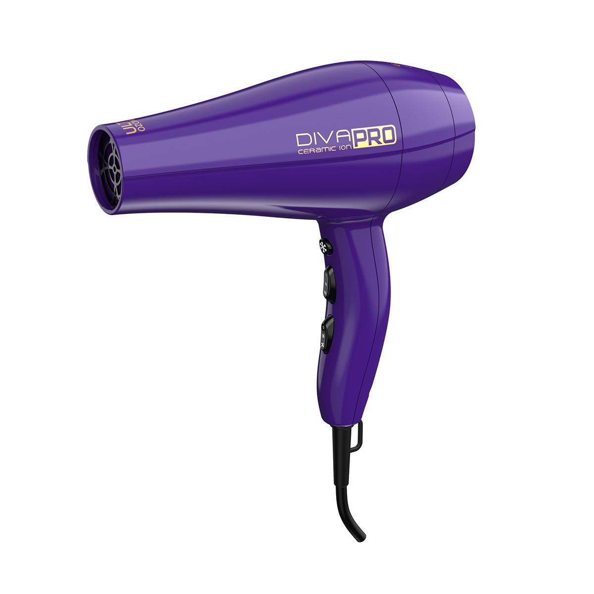 Secadora Diva Salon Pro Violeta GAMA ITALY image number null