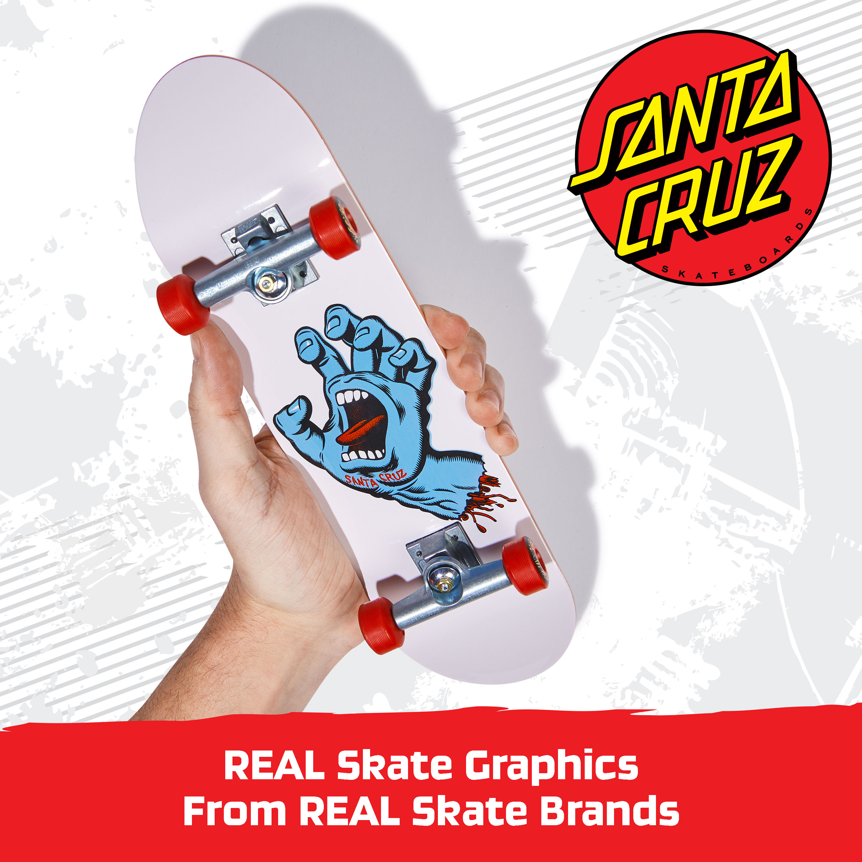 Patineta Handboard Santa Cruz TECH DECK image number null