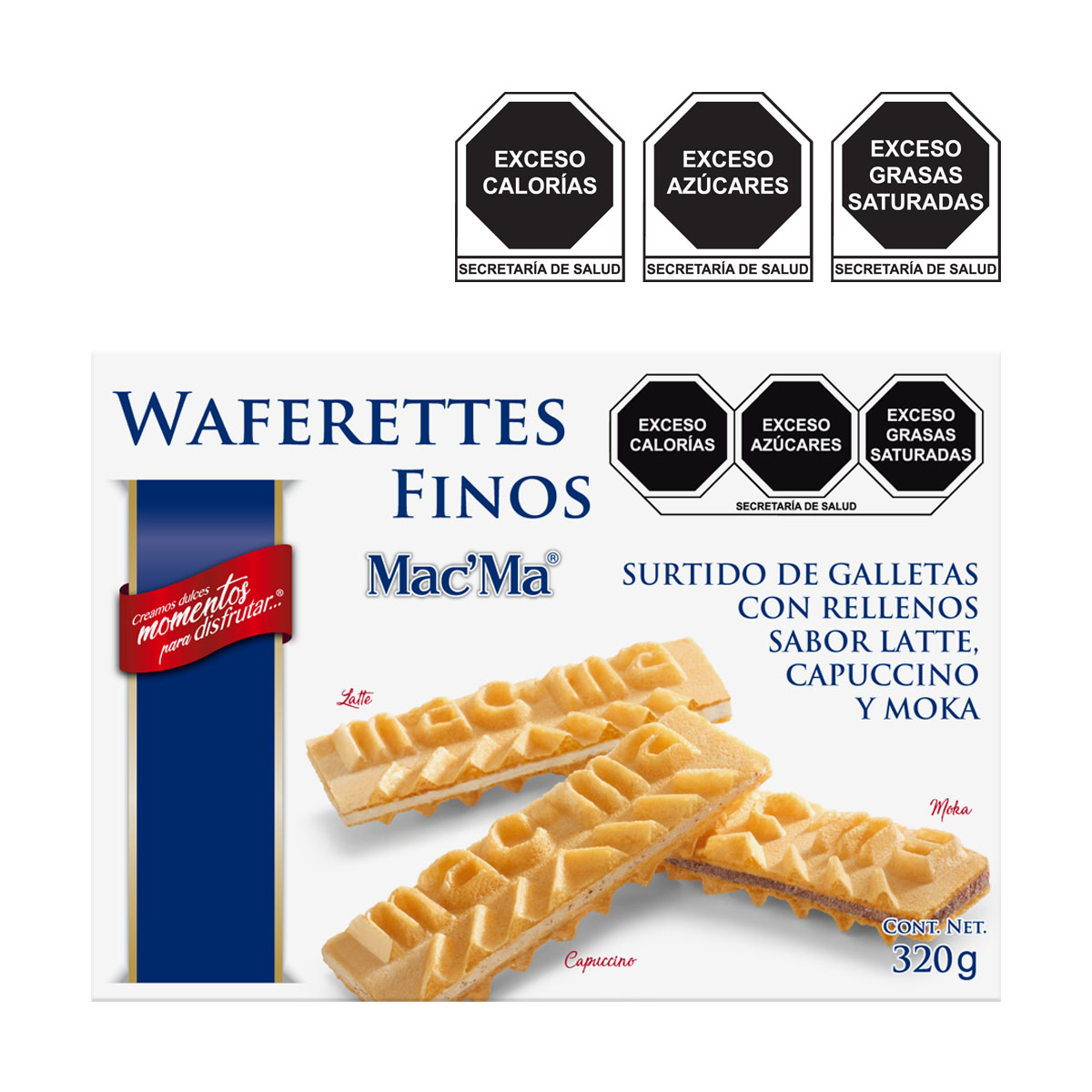 Galleta Waferettes Finos 320 g image number null