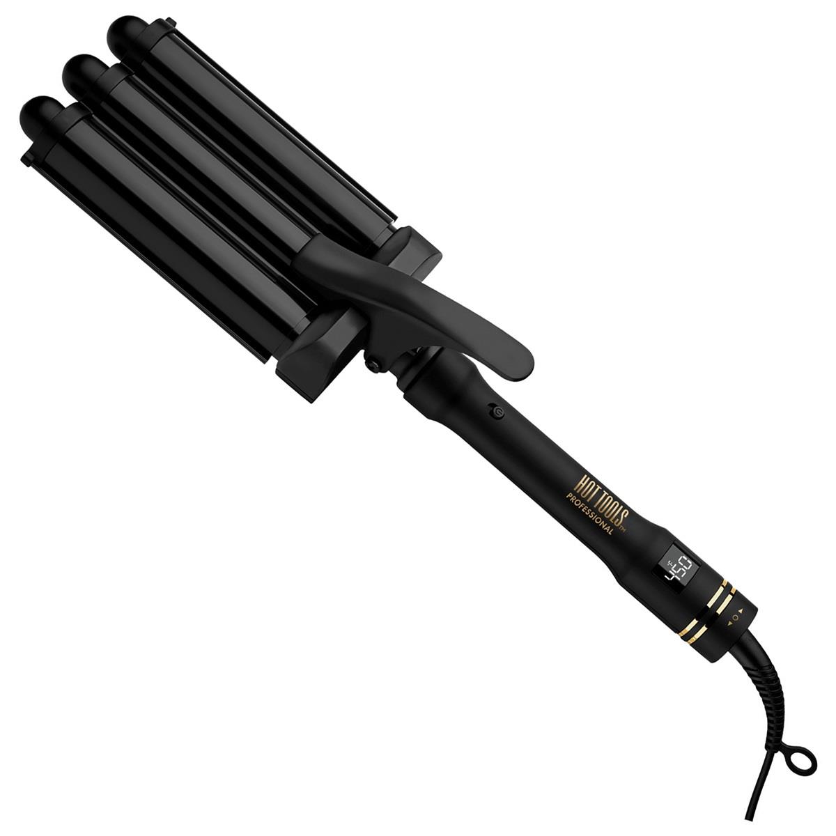 Waver de 3 Barriles Black Gold Hot Tools image number null