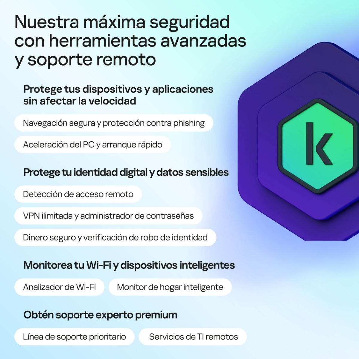 Kaspersky premium 3 dispositivos 1 año image number null