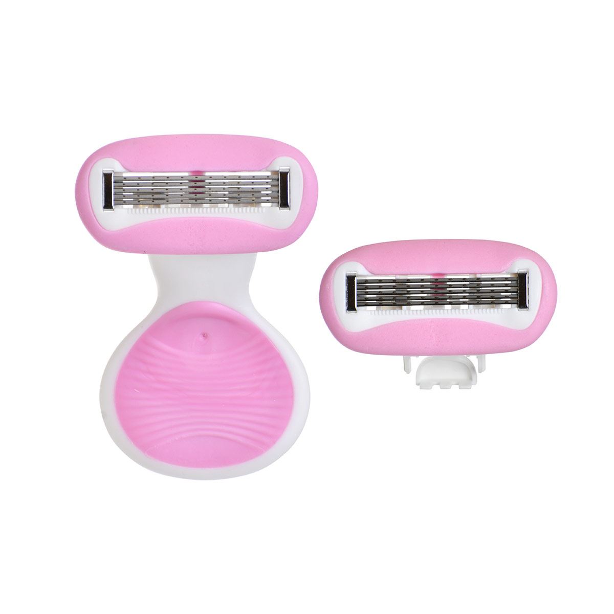 Mini rastrillo de 5 navajas 4Care beauty image number null