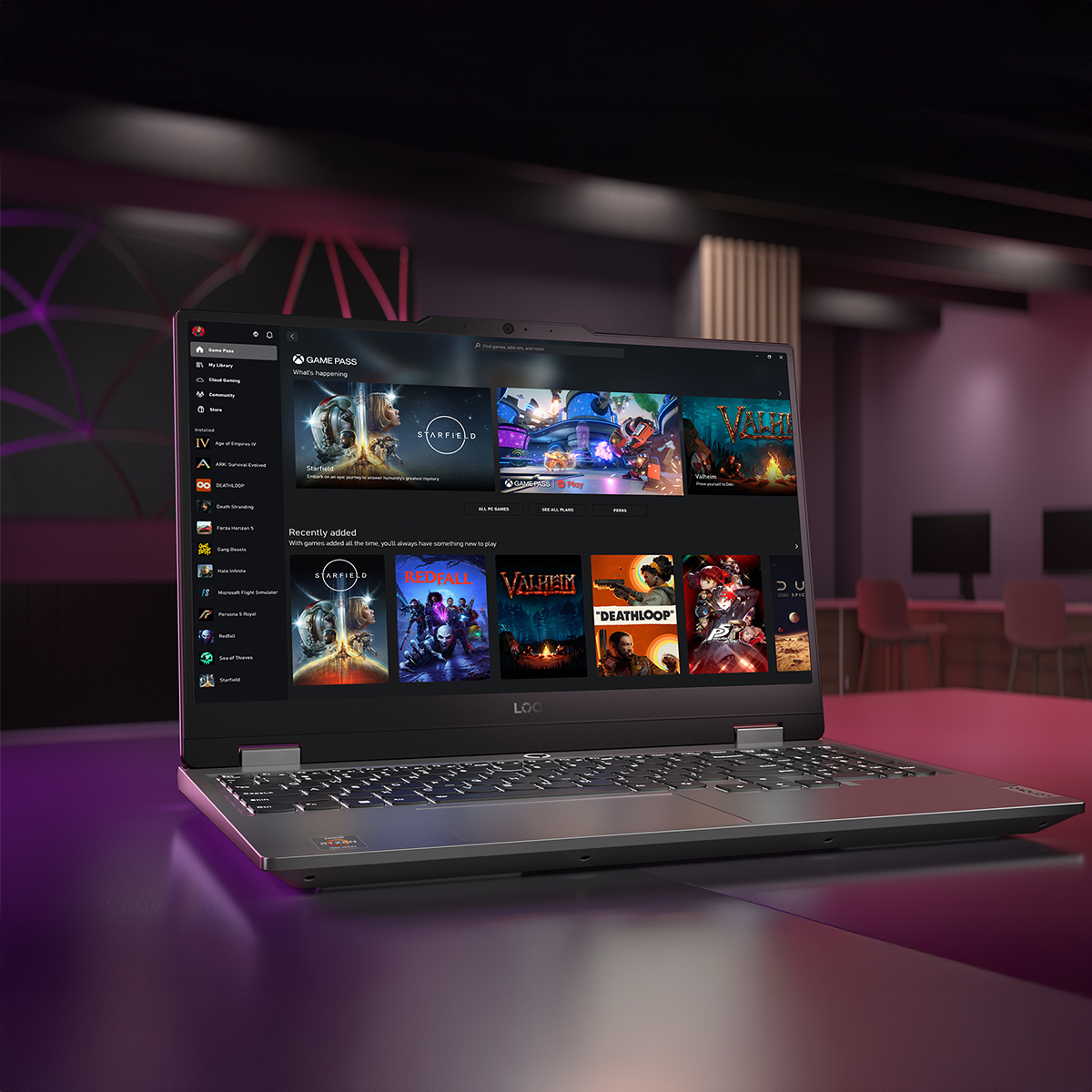 Laptop Gaming Lenovo LOQ 15ARP9 15.6" FHD AMD Ryzen 5 8GB RAM 512GB SSD NVIDIA GeForce RTX 3050 6 GB&nbsp; image number null