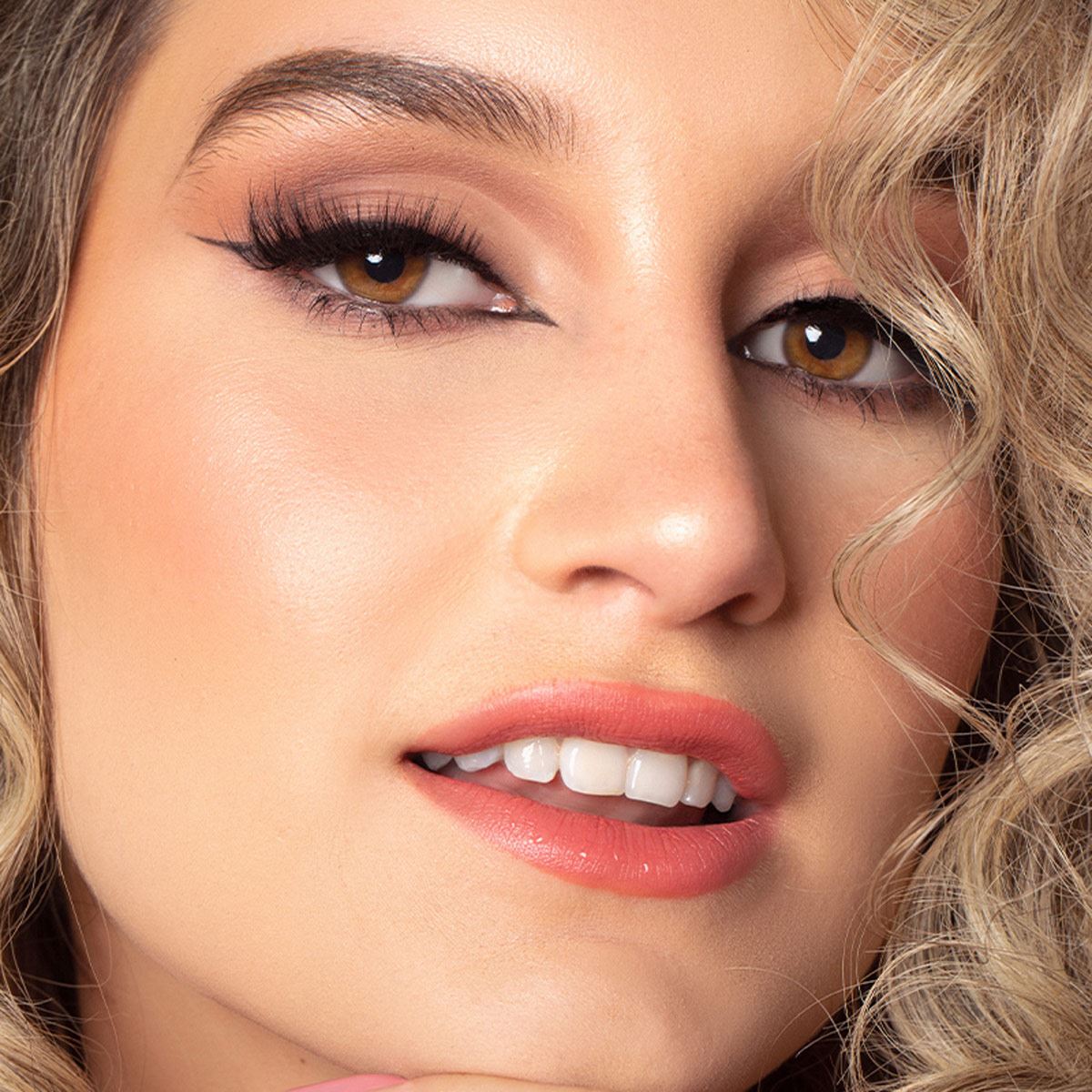 Pesta&ntilde;as Postizas 3D Eyelashes Pink Up M&eacute;rida 08 image number null