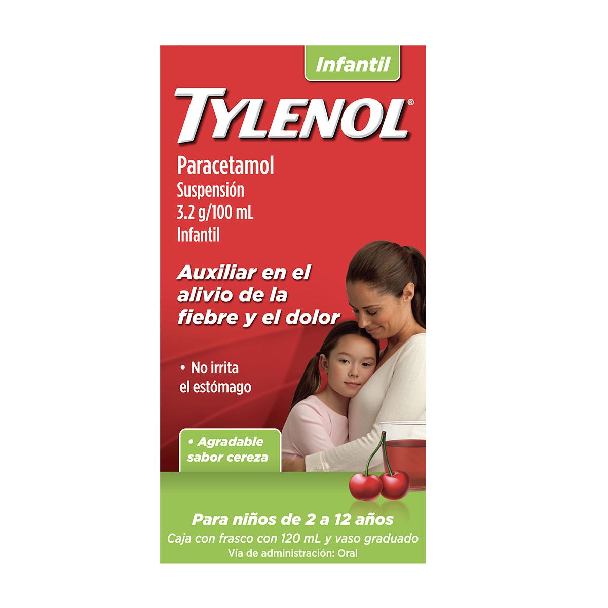 Analgésico TYLENOL Suspensión Infantil 100 ml image number null