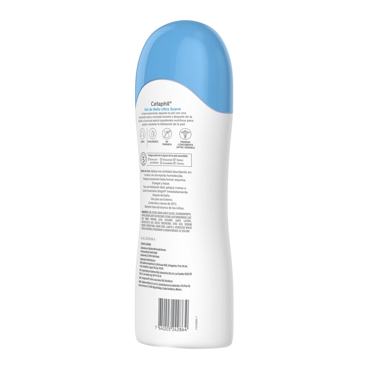 Cetaphil Gel de Baño Corporal 500ml image number null