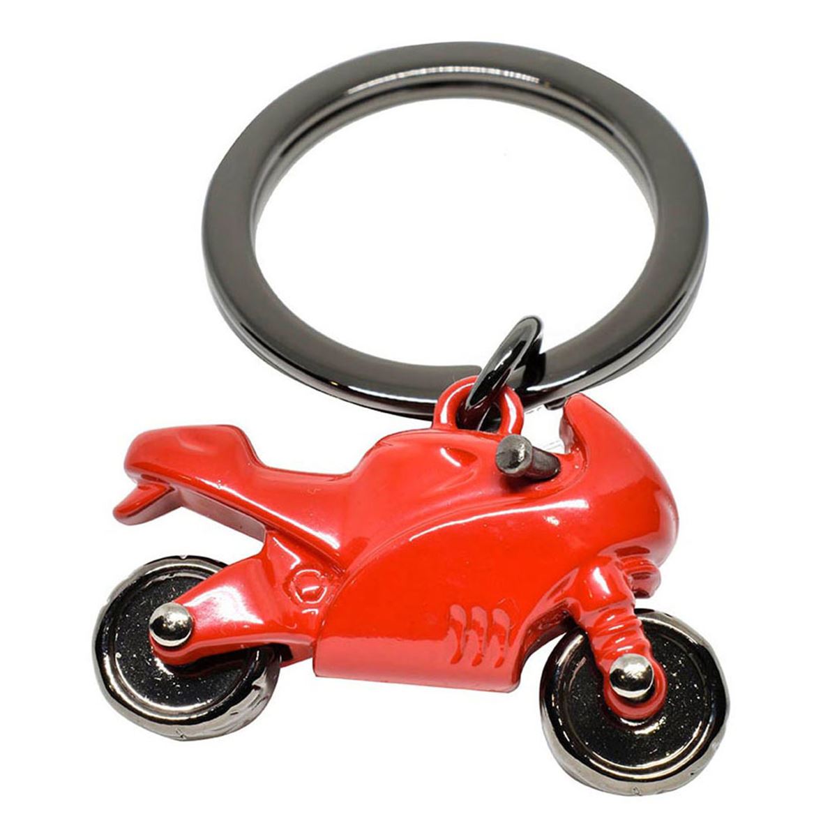 Llavero met&aacute;lico moto roja 06-mt05 image number null