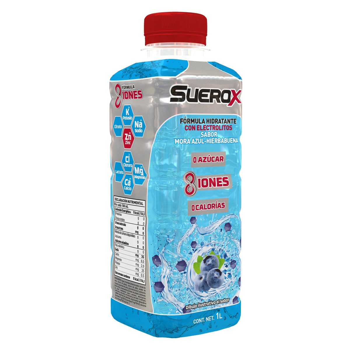 Suerox Adulto Mora Azul Hierbabuena 1 L image number null