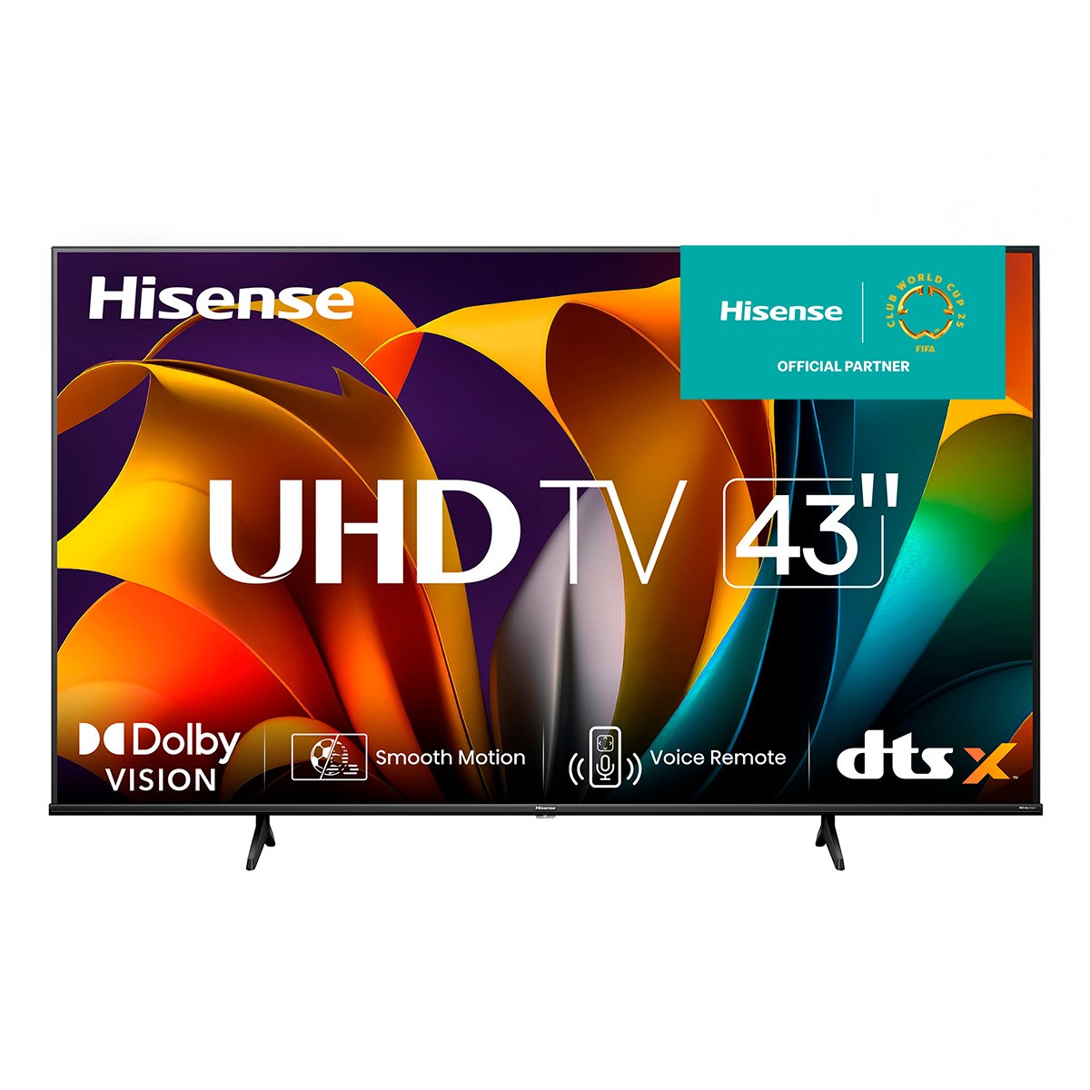 Pantalla Google TV Hisense de 43 Pulgadas 4K 43a6n image number null