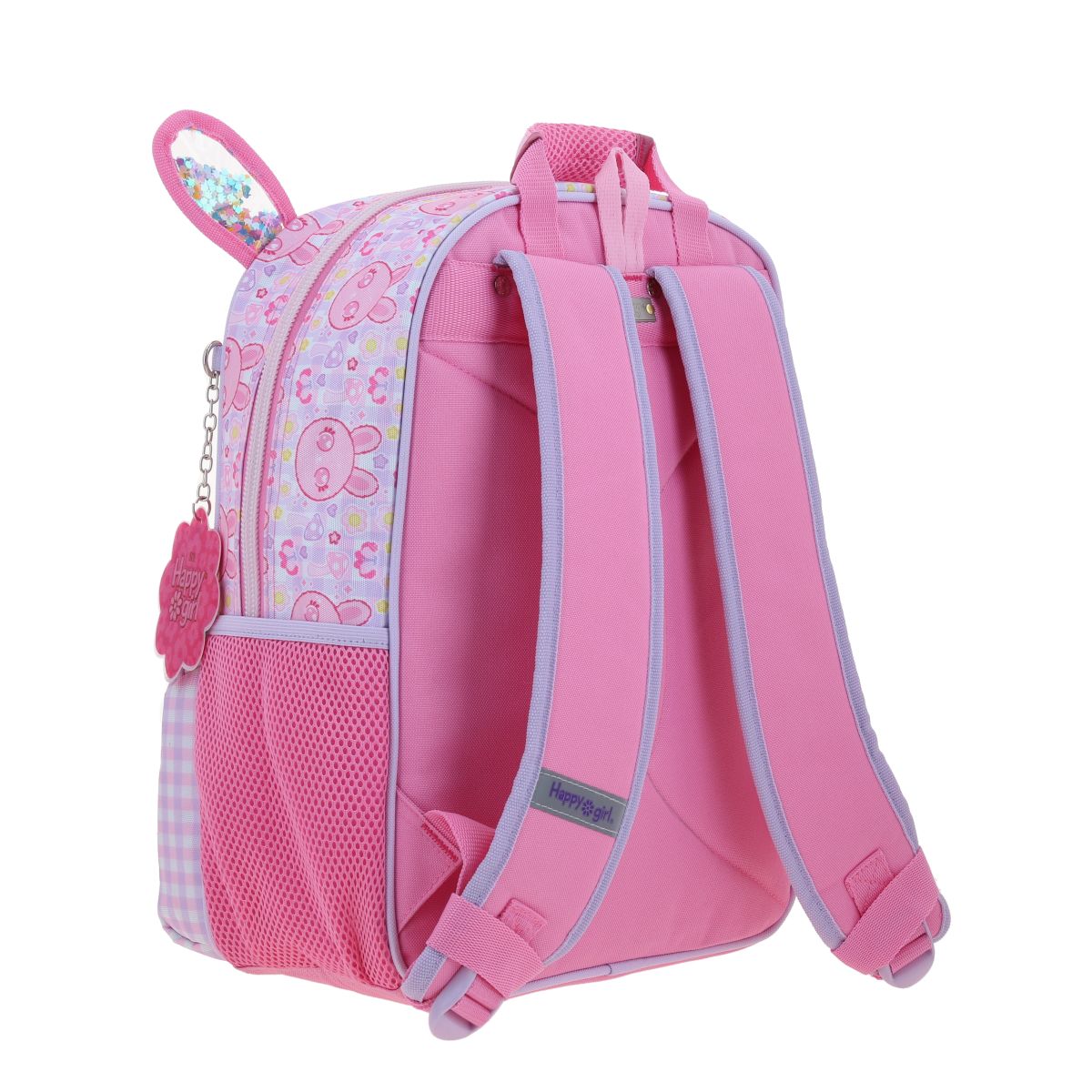 Mochila Mediana Rosa Lepin Happy Girl Chenson image number null