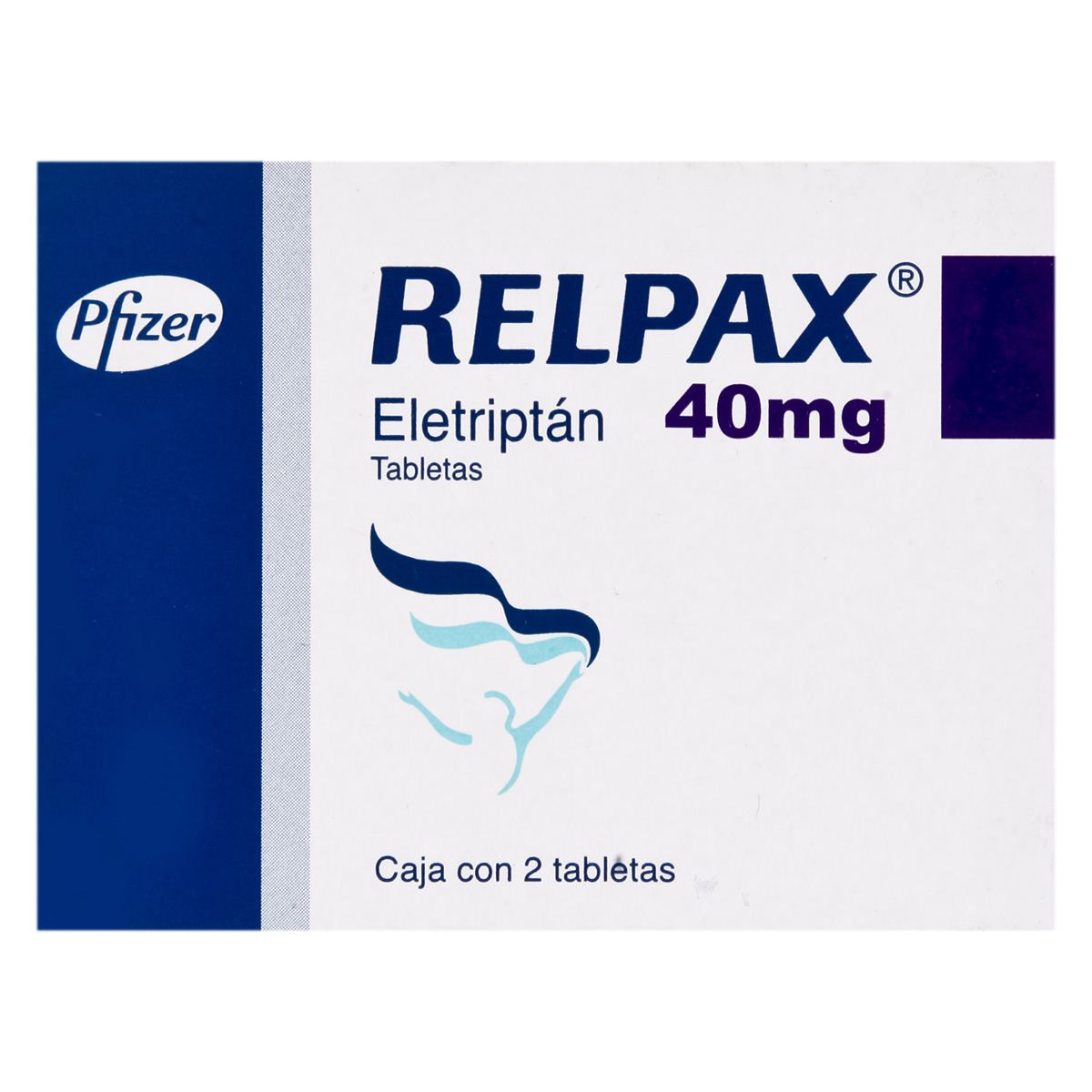 Relpax 40 mg tab 2 image number null