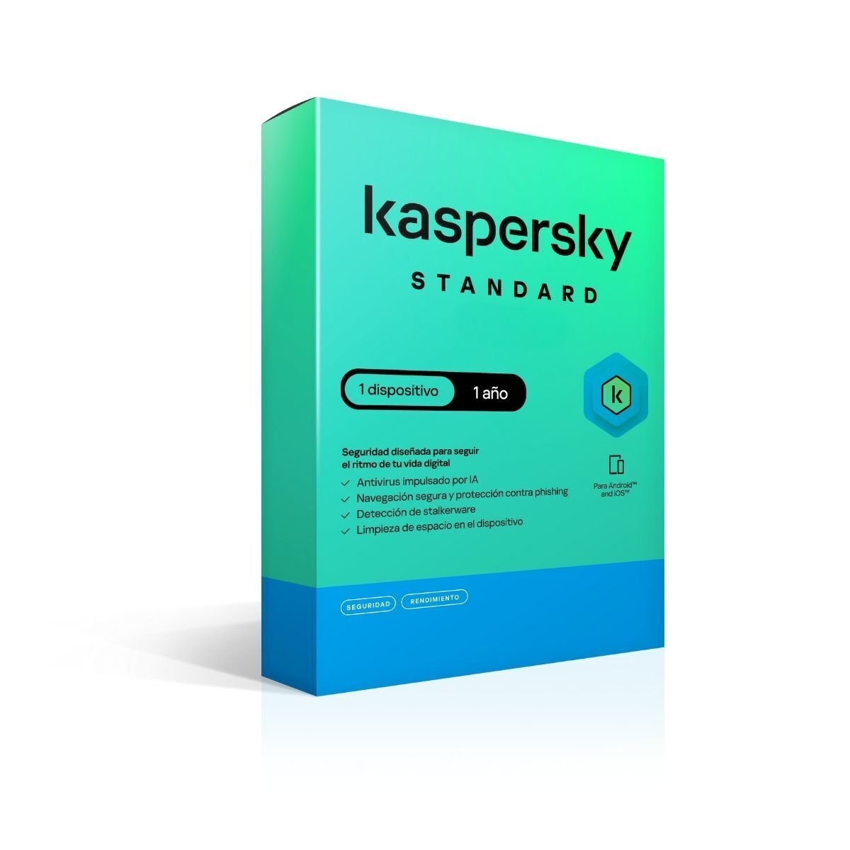 Kaspersky standard 1 dispositivo 1 año image number null