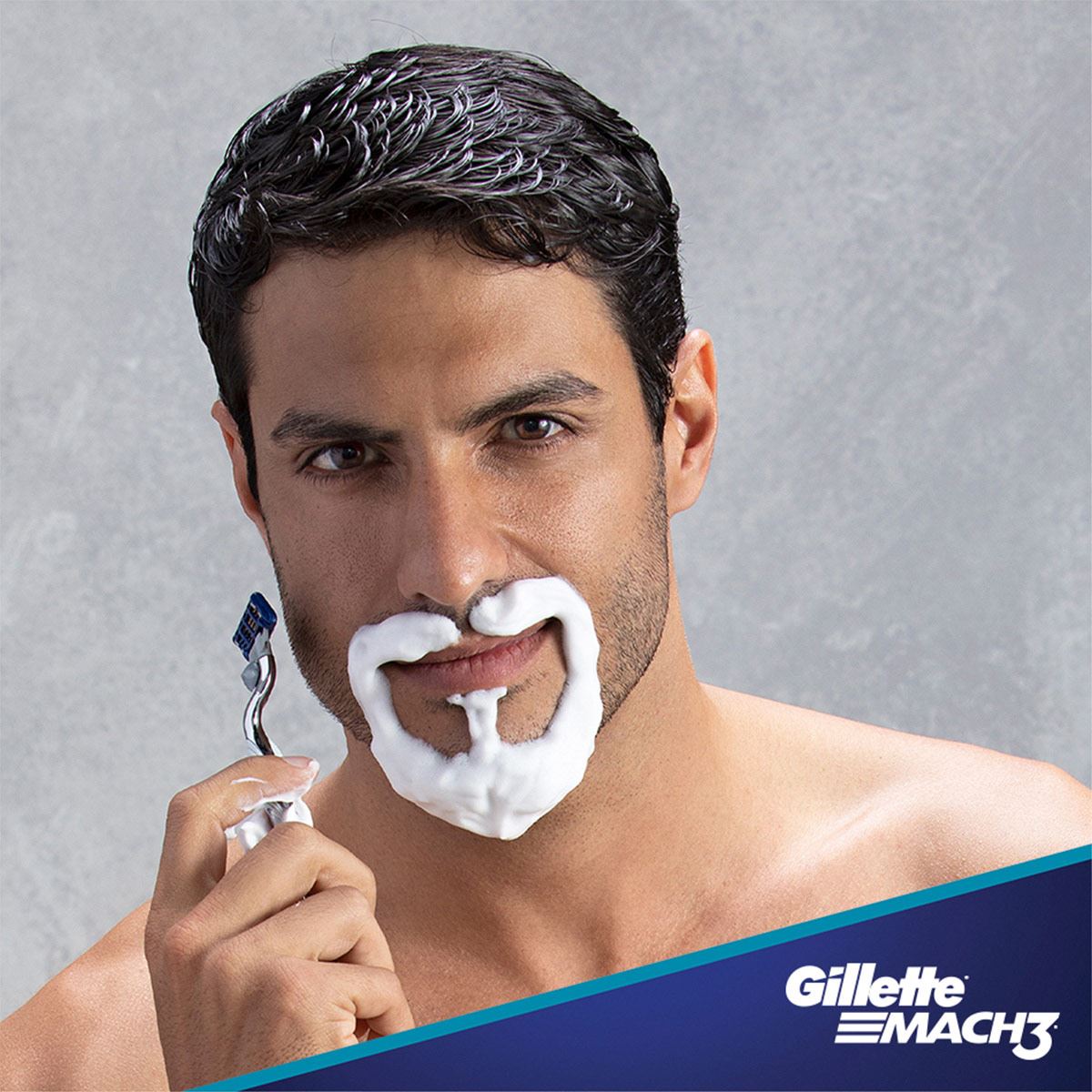 Gel para Afeitar Gillette Mach 3 198 Grs image number null