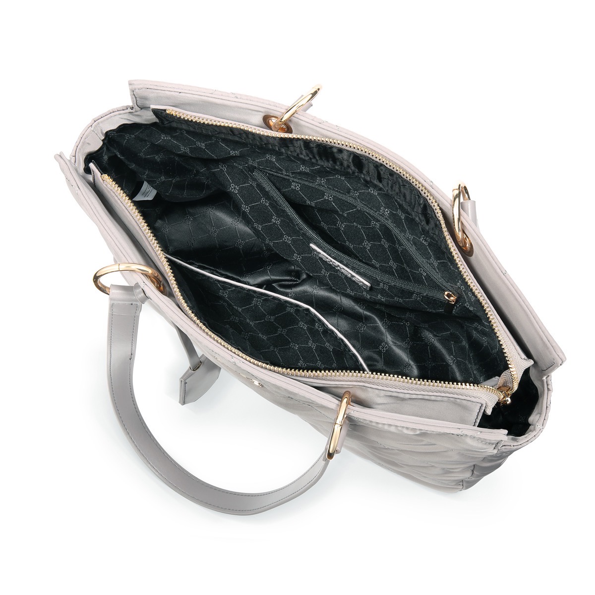 Bolsa Tote Enso Plata para Mujer image number null