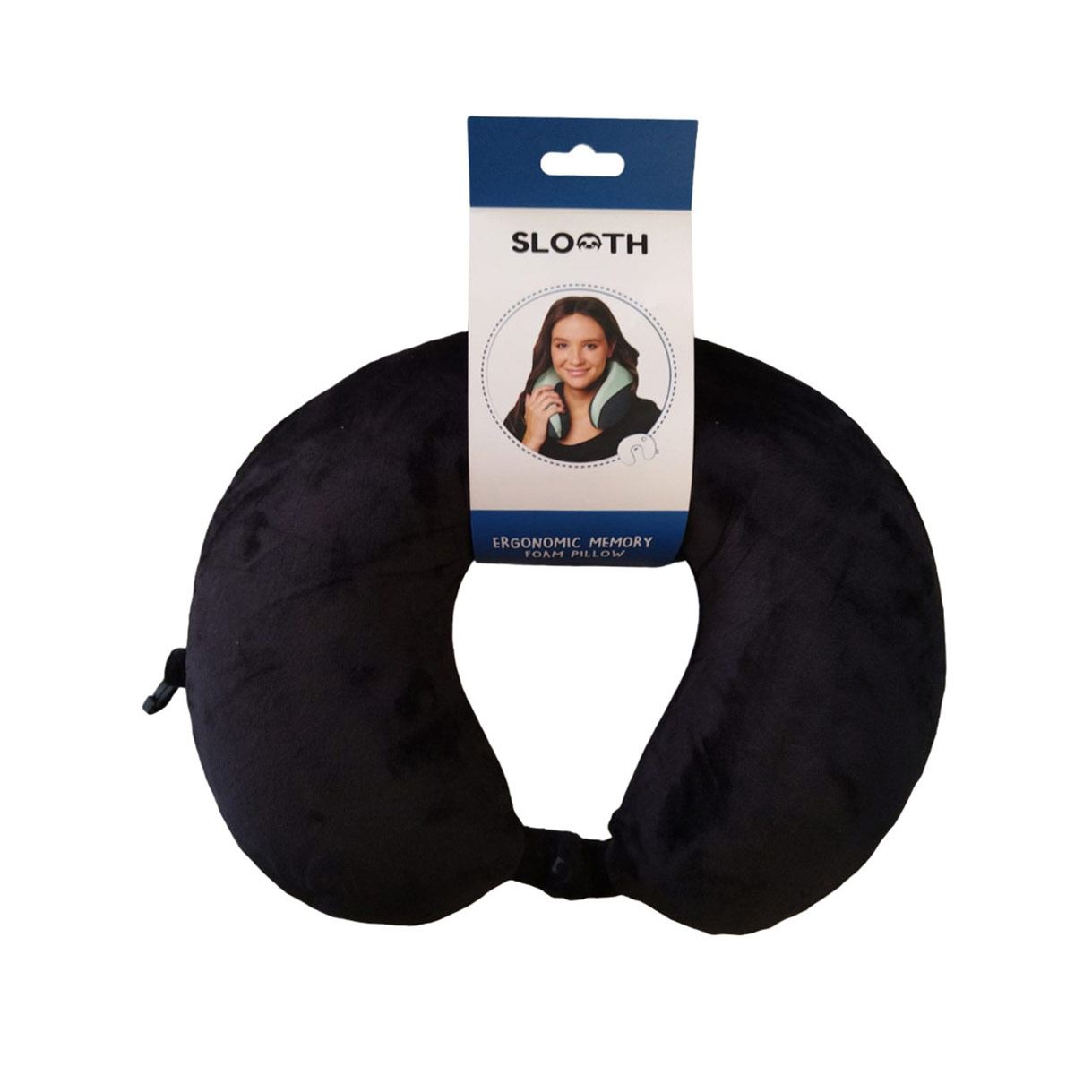 Almohada Anatómica con Memoria Negra Slooth image number null
