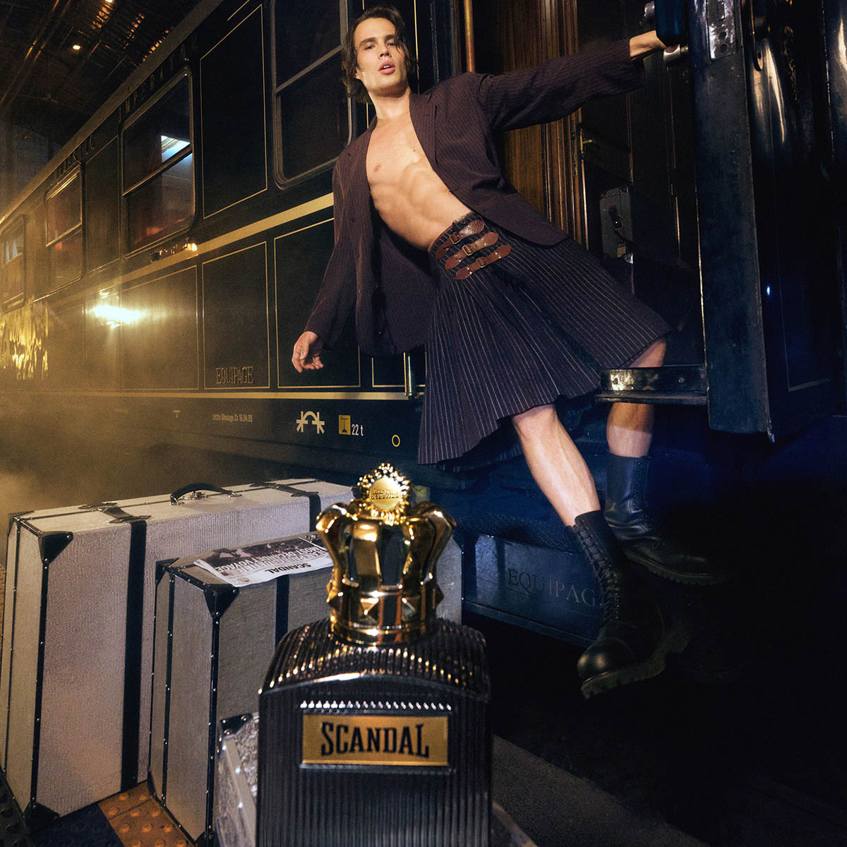 Fragancia Jean Paul Gaultier Scandal Intense Eau de Parfum 150 ml para Caballero image number null